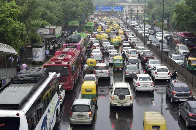 Rain slightly brings down Delhi’s pollution levels