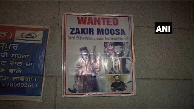 ''Wanted’ posters of terrorist Moosa out after info about his movements in Amritsar