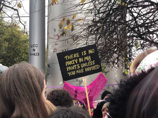 #ThisIsNotConsent: Protests in Ireland after thong panties cited in rape case