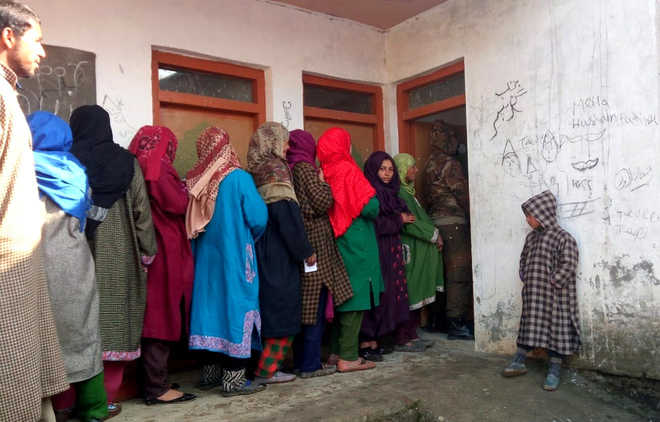 Kashmir records 64% polling