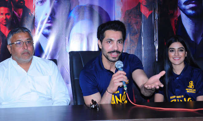 Star cast of ‘Rang Panjab’ promotes movie in city