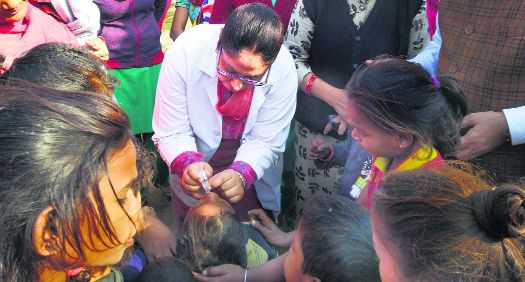 Three-day pulse polio drive kicks off