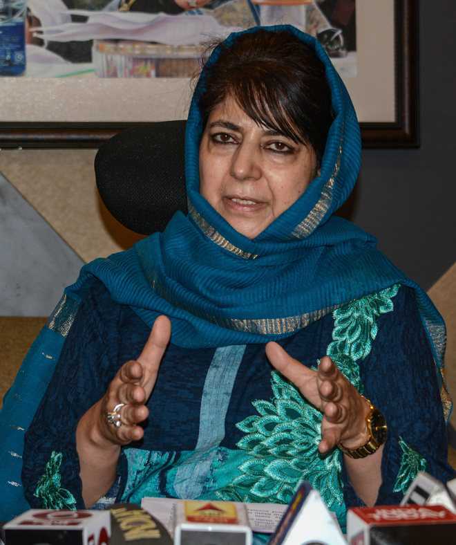 India needs to show its liberal face to Kashmir: Mehbooba