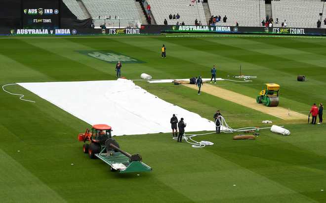 Second T20I between India and Australia called off due to rain