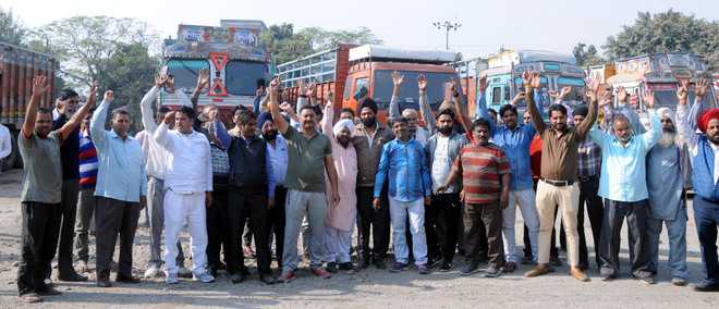 Karnal truck operators observe one-day strike