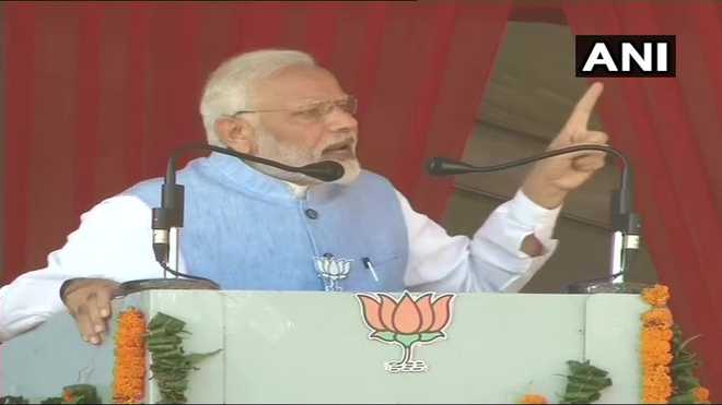 Congress threatened SC judges who tried to hear Ayodhya cases: PM