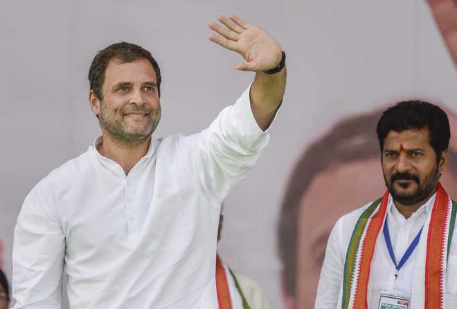 TRS is ‘B team’ of RSS and BJP, claims Rahul Gandhi