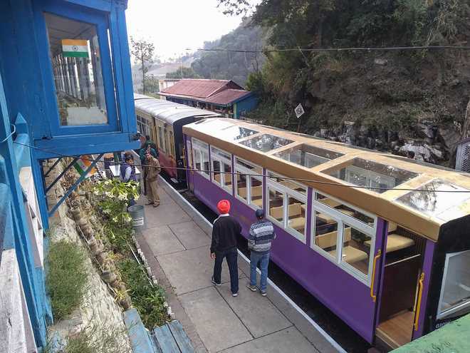 Glass-roof coach on Shimla track in 10 days