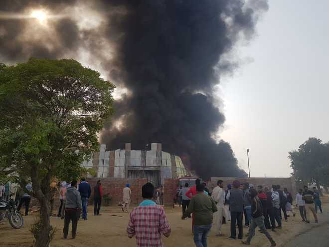 Probe: Cylinder blast caused factory blaze