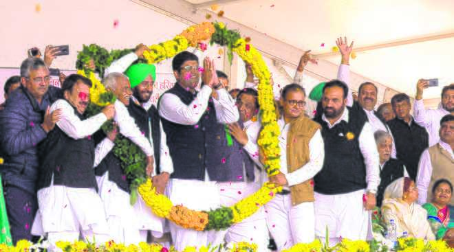 Dushyant launches party at Jind