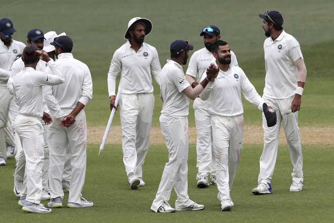India make statement of intent with 31-run win over Aussies in Adelaide
