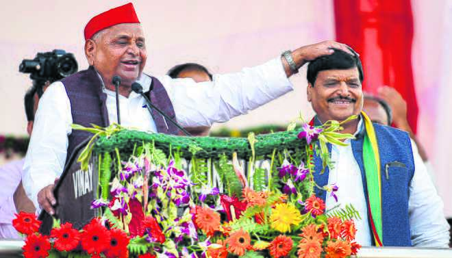 At Shivpal rally, ‘confused’ MSY seeks votes for SP