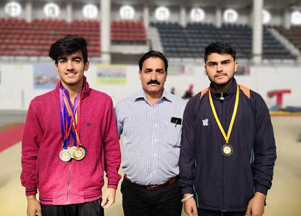 Vinod bags seven medals in gymnastics championship