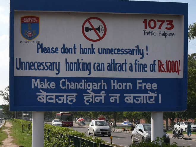 25 more challaned for honking