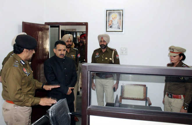 ADGP visits first corporate style police station