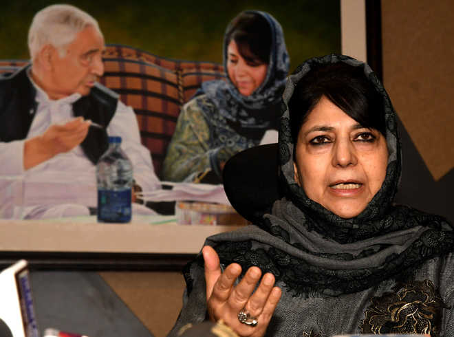 Come up with alternative to ‘Azad Kashmir’: Mufti