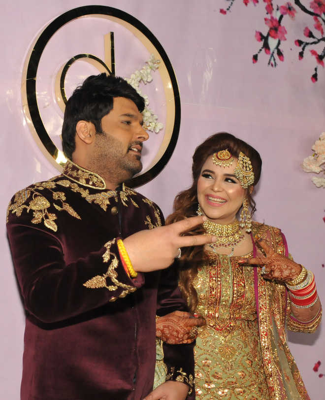 Comedy king’s grand wedding reception in city