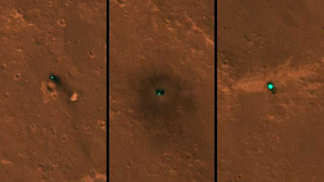 Mars InSight lander seen in first images from space: NASA