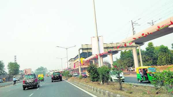 A danger zone on NH-2 in Faridabad