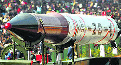 N-capable Agni-4 missile successfully test-fired off Odisha coast