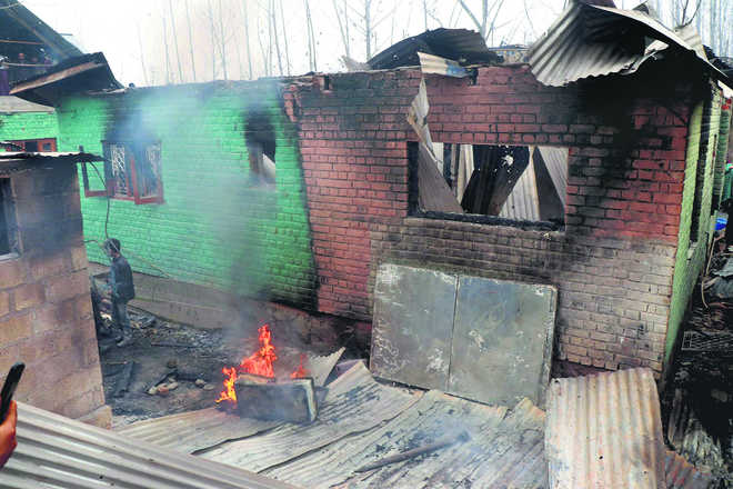 In Kashmir, north & south fell apart