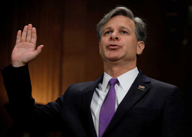 ‘Talk is cheap’, says FBI chief Wray on memo