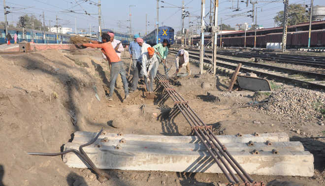 Electrification of rly tracks in the pipeline