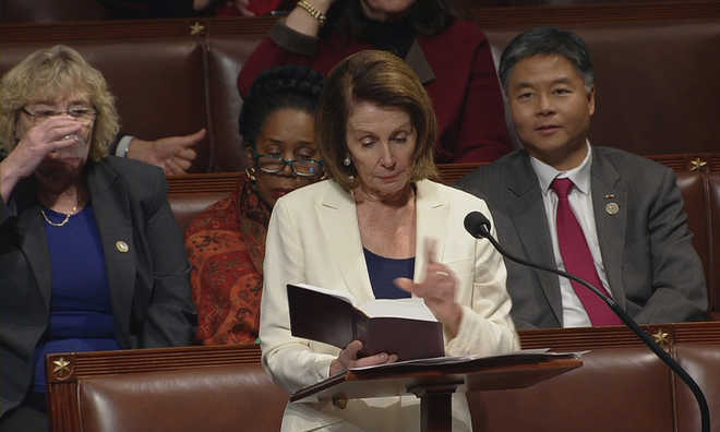 US: Nancy Pelosi 8-hour speech on DACA sets record