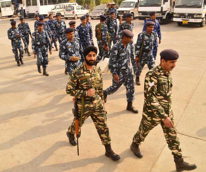 11 companies of para forces reach Rohtak