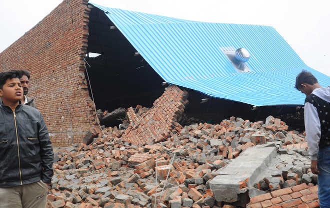 Building collapse raises safety concerns
