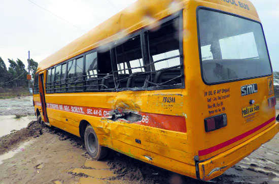 Schoolboy killed, 3 hurt as buses collide