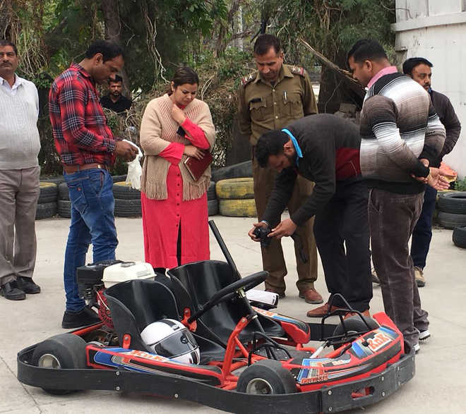 Go-karting operator booked after woman dies in freak accident
