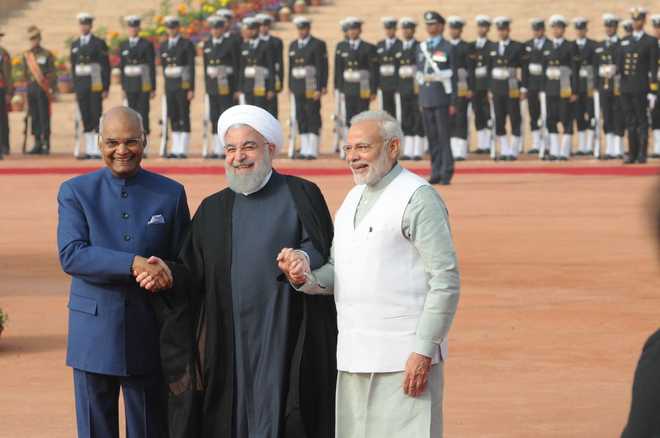 India, Iran ink 9 pacts after ''substantive'' talks between Modi, Rouhani