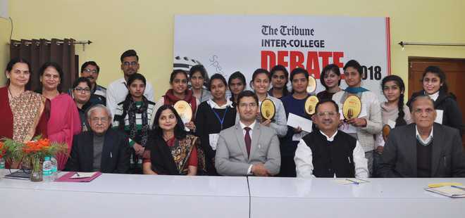 Dyal Singh College wins inter-college debate