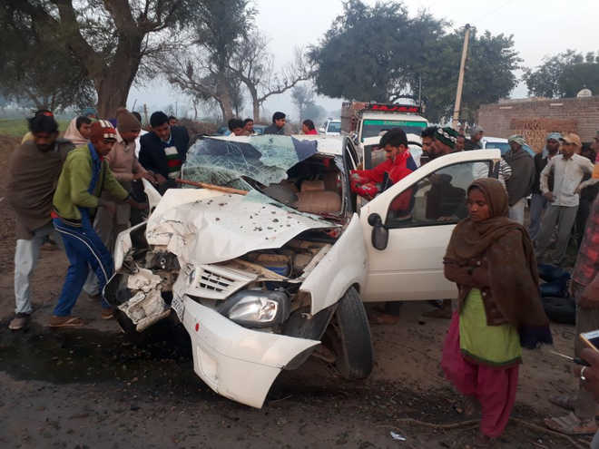 Two of marriage party die in accident
