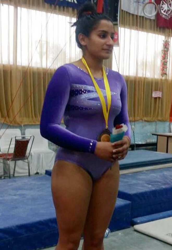 City gymnast Pankhuri shines
