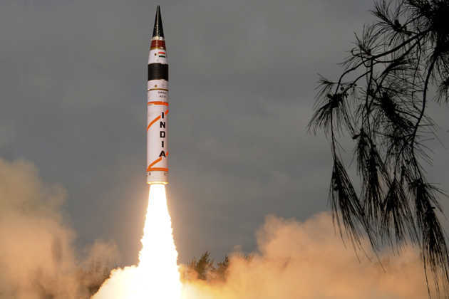 India test-fires Agni II ballistic missile off Odisha coast