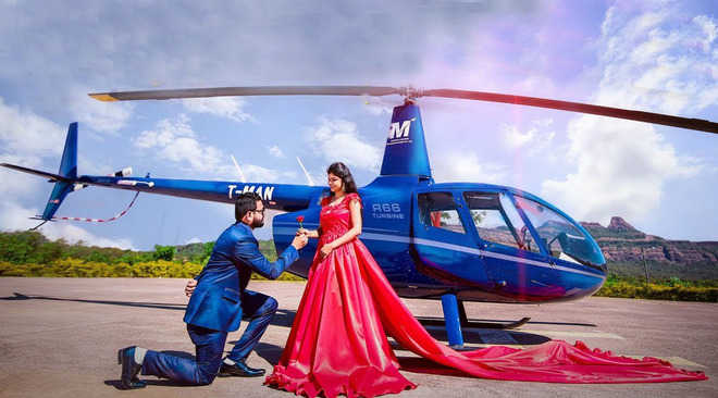 Hiring choppers for weddings a rage among couples