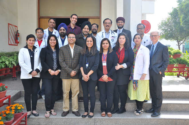 Global health team visits DMCH