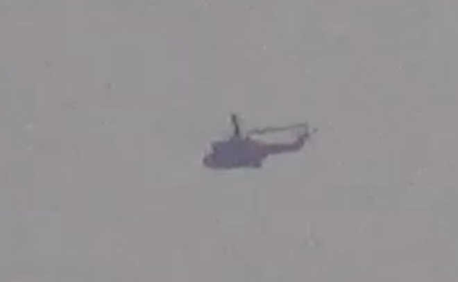 Pak copter flies close to Poonch LoC