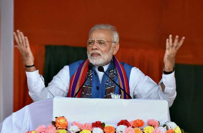 My vision for northeast is ''transformation by transportation'': Modi