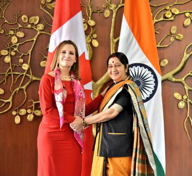 Canada supports strong, united India: Foreign Minister Freeland