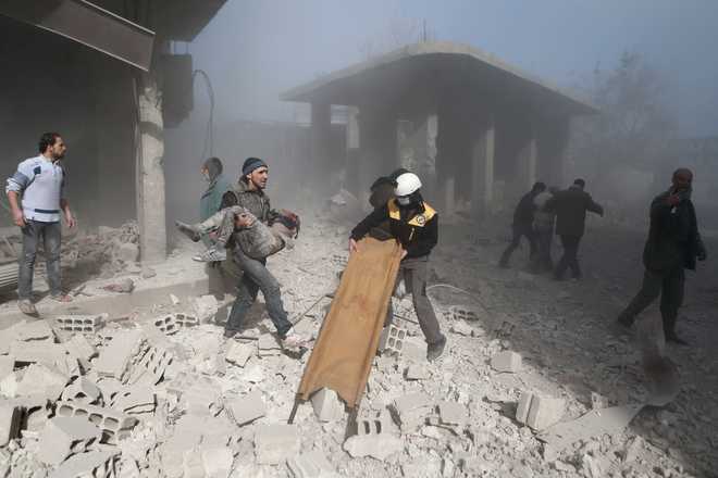 Regime strikes in Syria enclave despite ceasefire call: Monitor