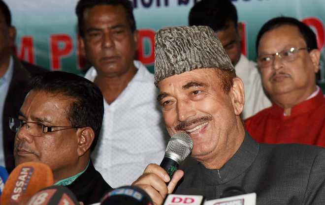 Ghulam Nabi Azad denounces Army chief over AIUDF remark