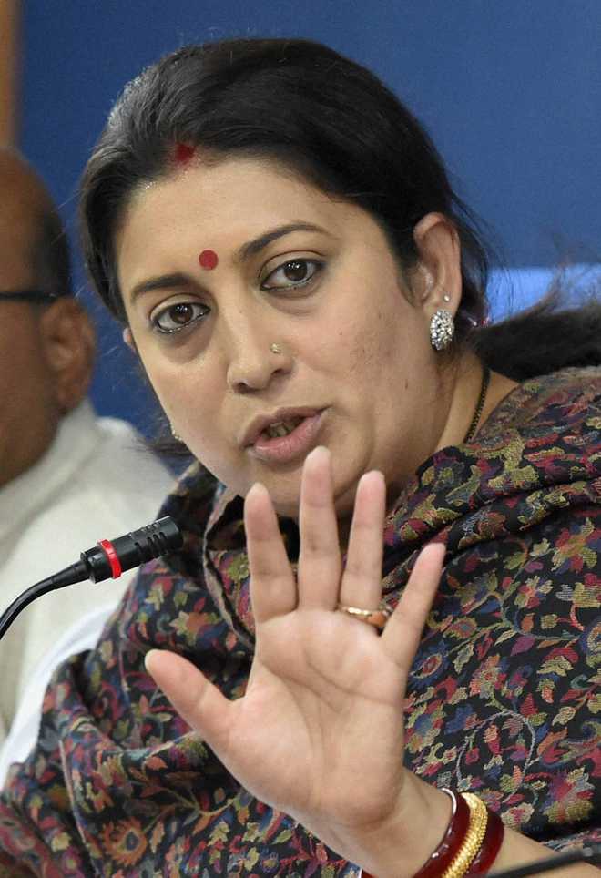 Single-window clearance for filmmakers in 2 months: Smriti Irani