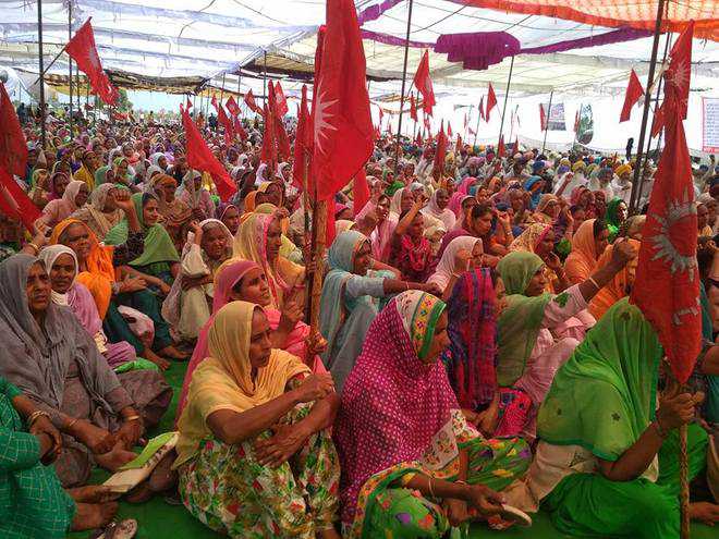 Dalit women from 150 villages allege harassment, threaten stir