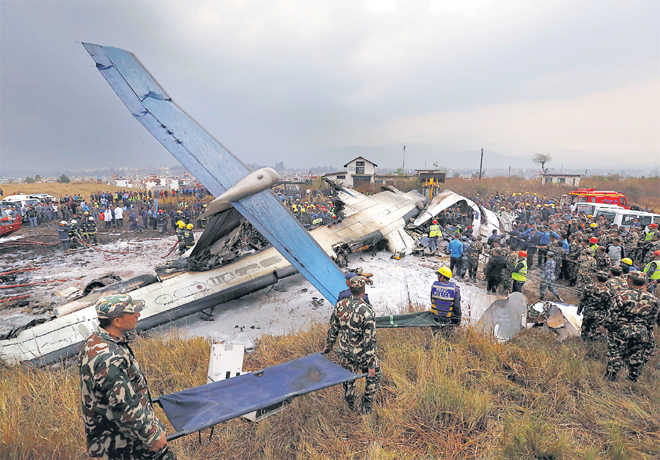 Kathmandu crash: 50 die : The Tribune India