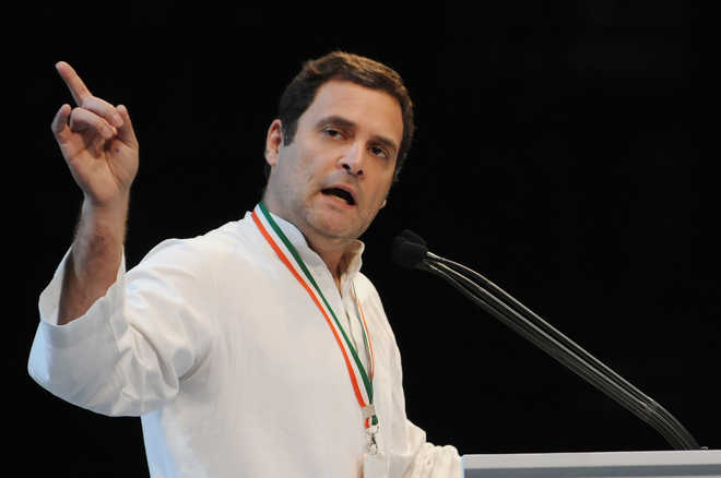 Congress alone can guide this fatigued nation: Rahul