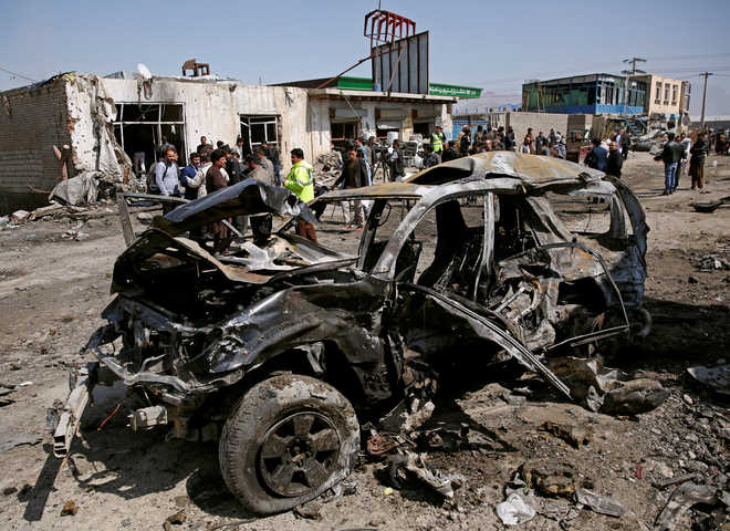 Two civilians killed in car bomb attack in Kabul