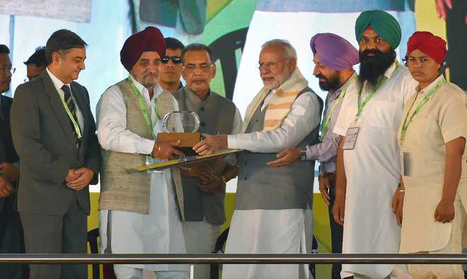 Punjab conferred Krishi Karman Award